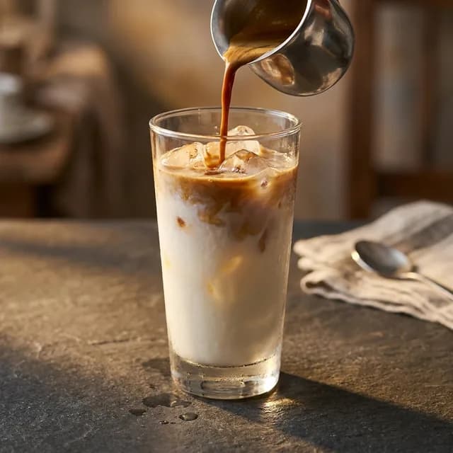 Caffè in ghiaccio